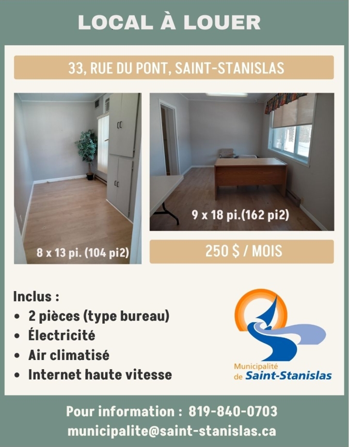 Local à louer